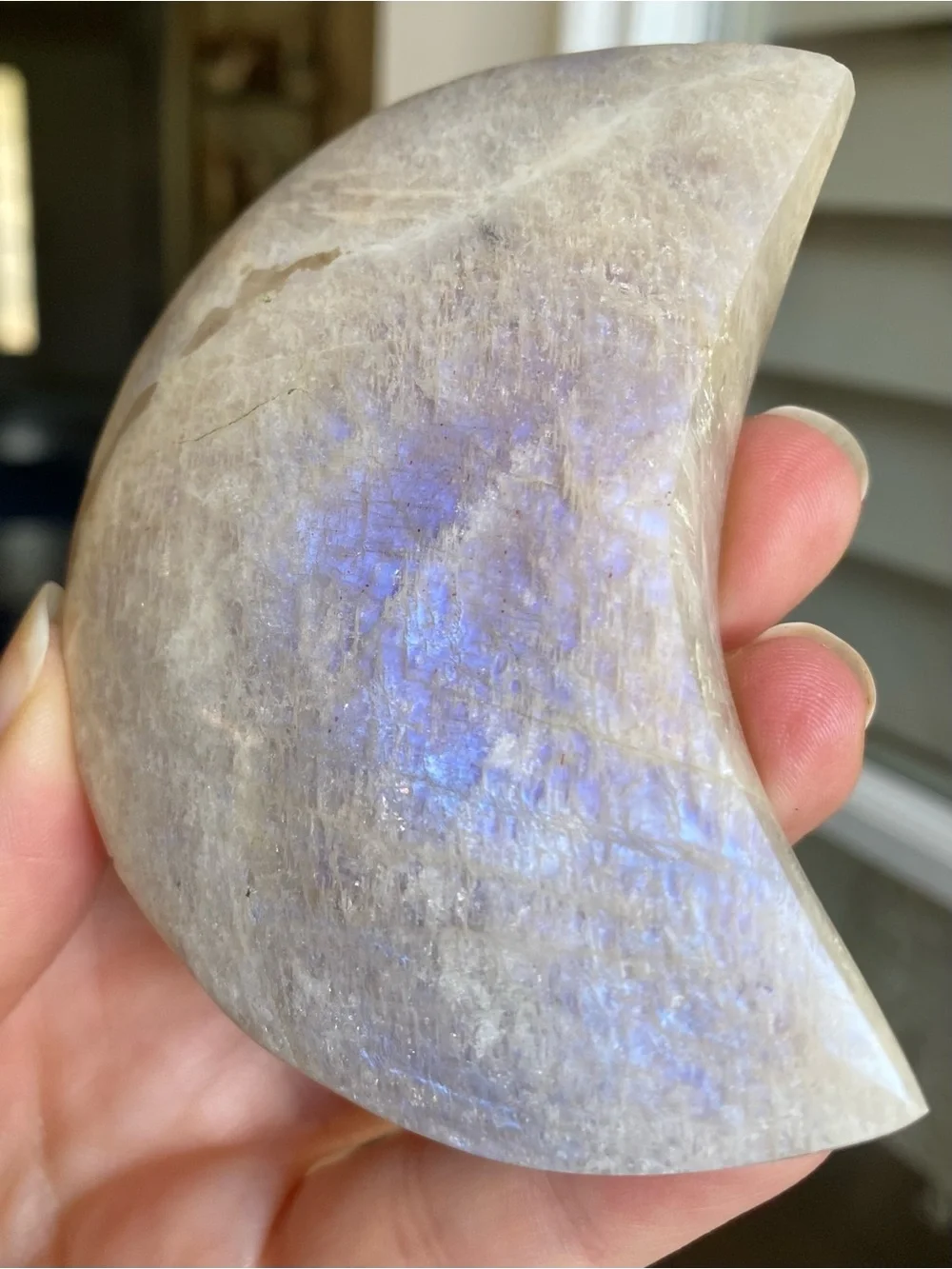 🌙✨ Moonstone Moon — Blue & Silver Flash! ✨🌙